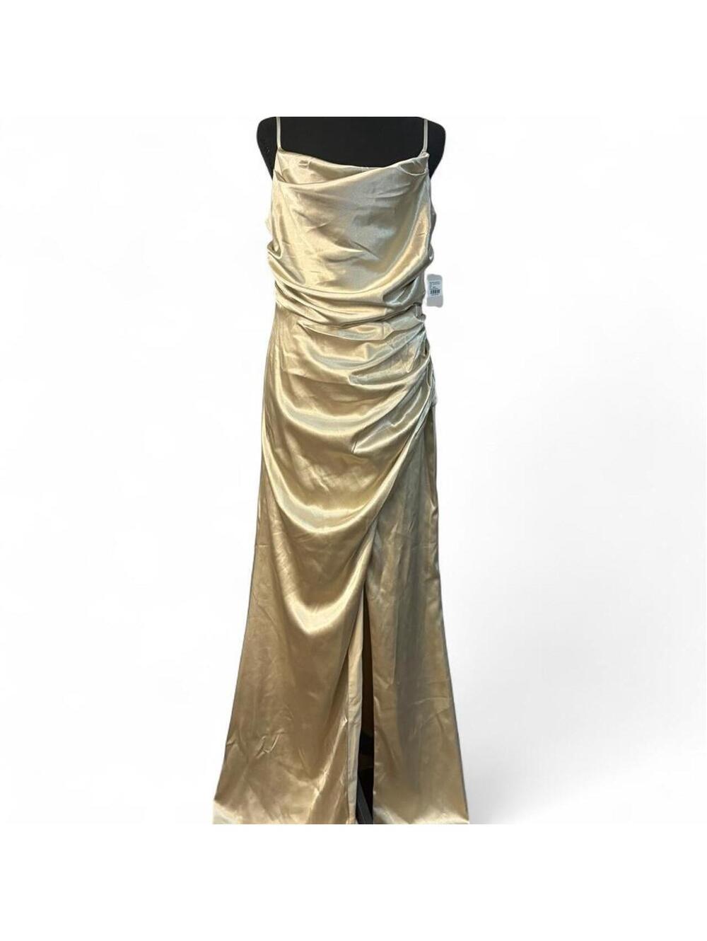 NWT Women's Birdy Grey Gold Dress